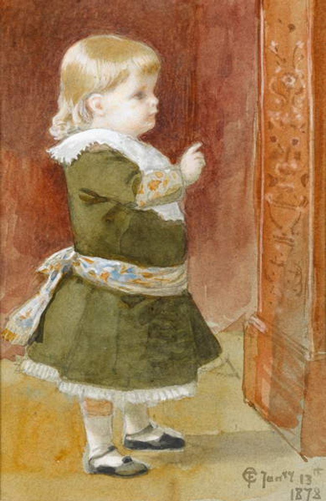 Detail of Frederica, 1878 by Frederick Goodall