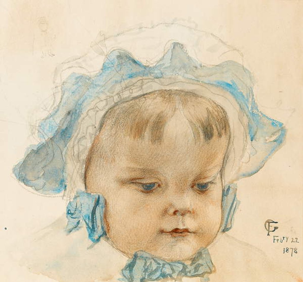 Detail of Frederica, 1878 by Frederick Goodall