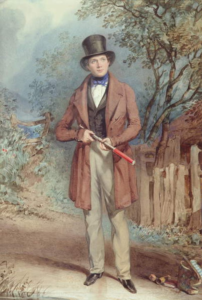 Detail of The Naturalist by Frederick Joseph Butler Lines