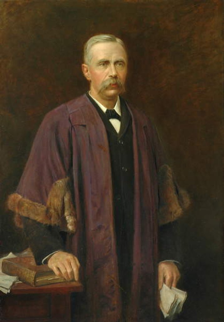 Detail of Sir James Hill by Ernest Leopold Sichel