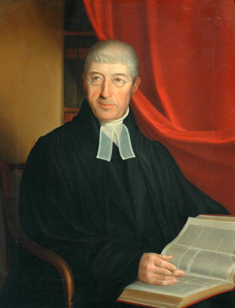 Detail of Reverend James Mitton by English School
