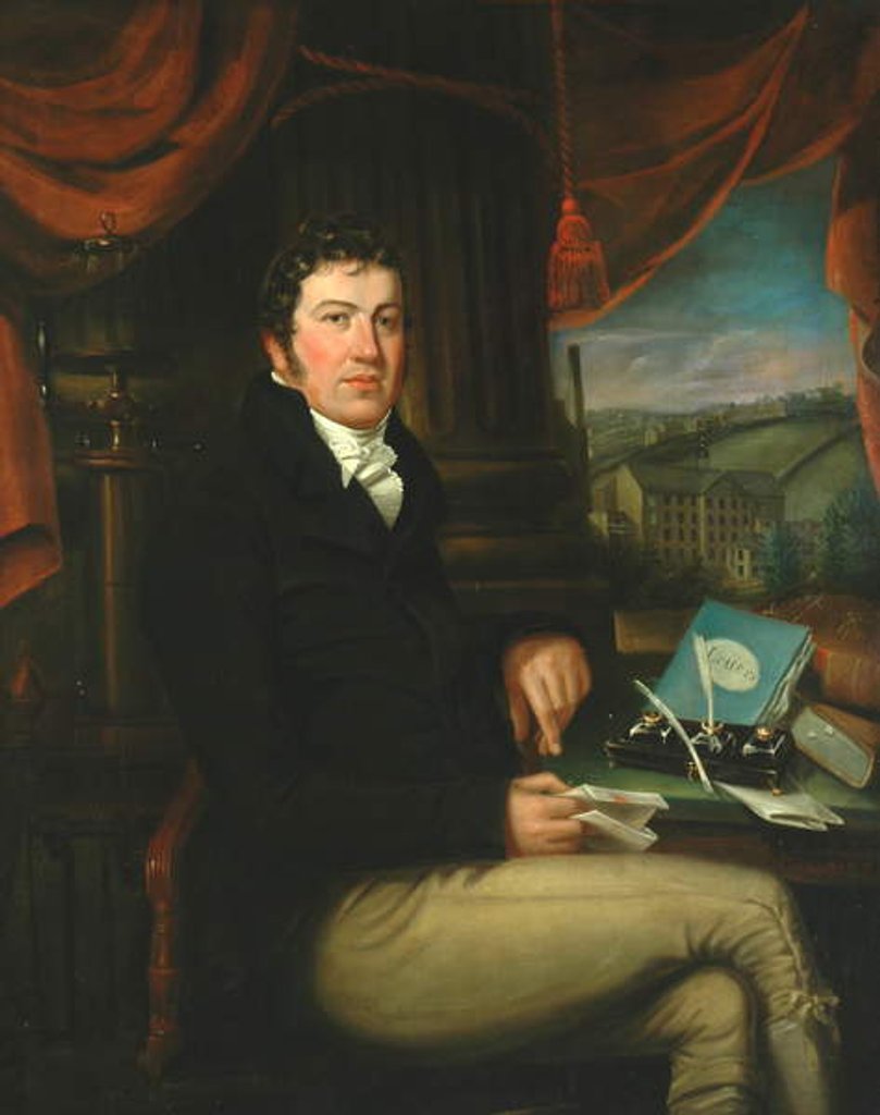 Detail of Richard Fawcett by J. Hunter