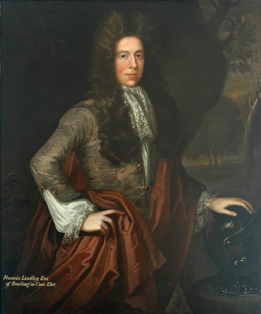 Detail of Francis Lindley by English School