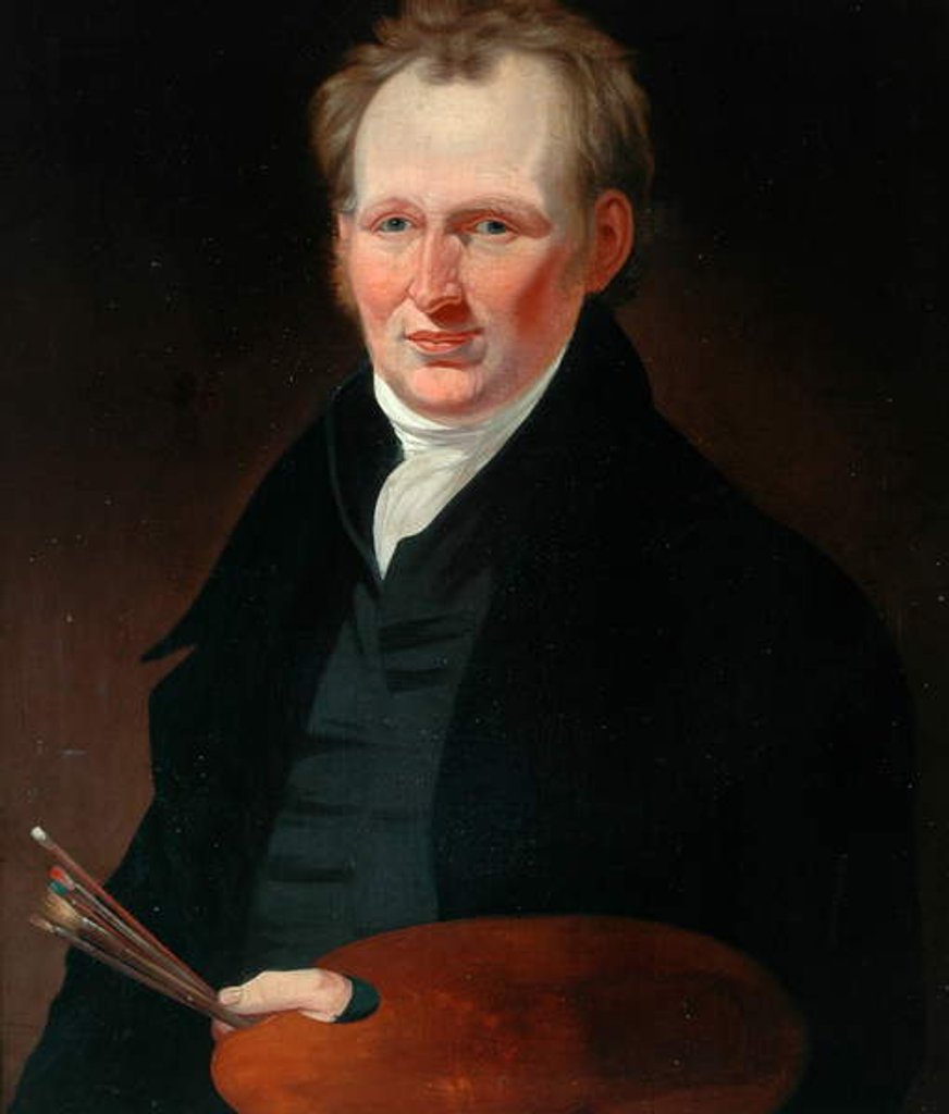 Detail of Self Portrait by John Bradley