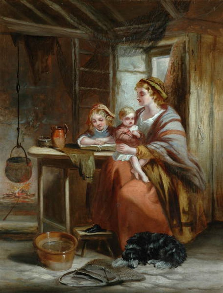 Detail of Interior of Cottage by William Underhill