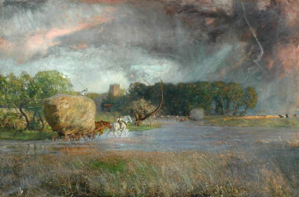 Detail of A Hampshire Haying by David Murray
