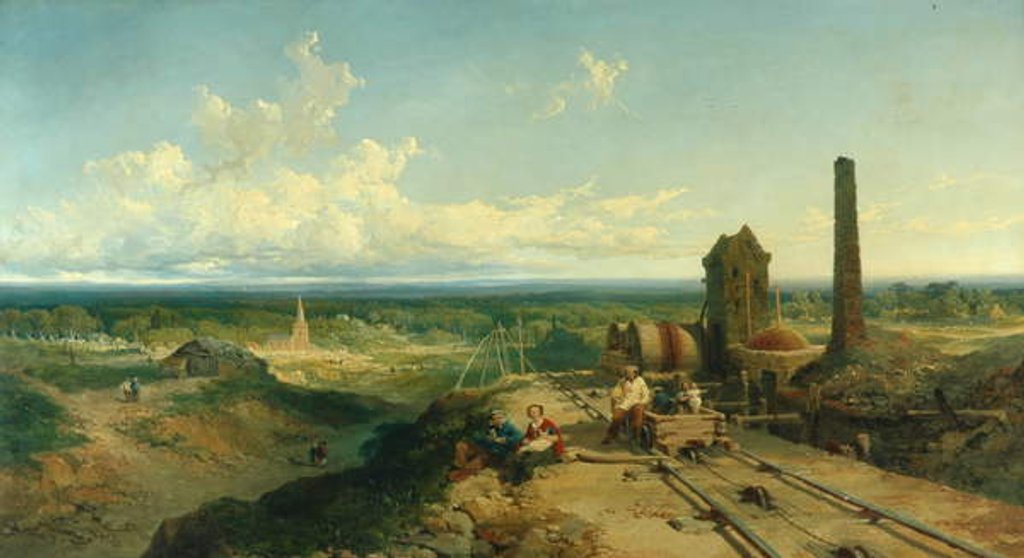 Detail of Near Atherstone by Edmund John Niemann