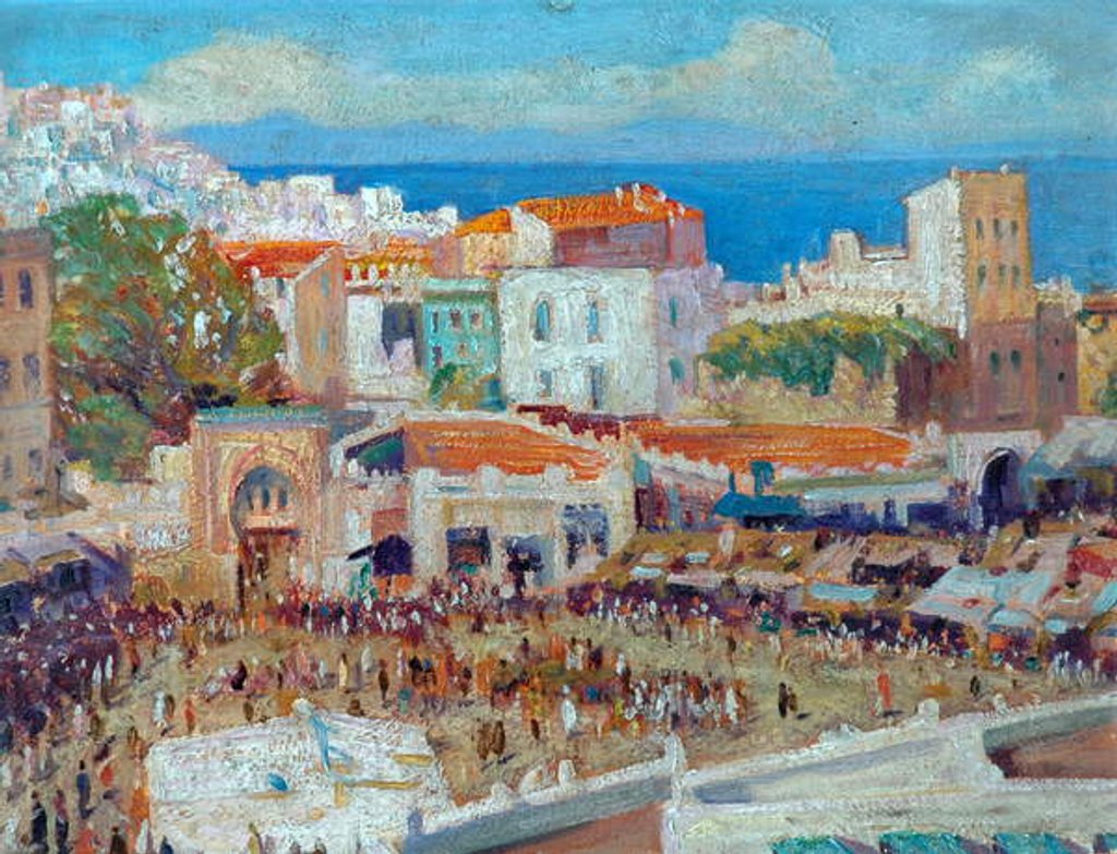 Detail of Gran Soko, Tangier by Christopher Williams
