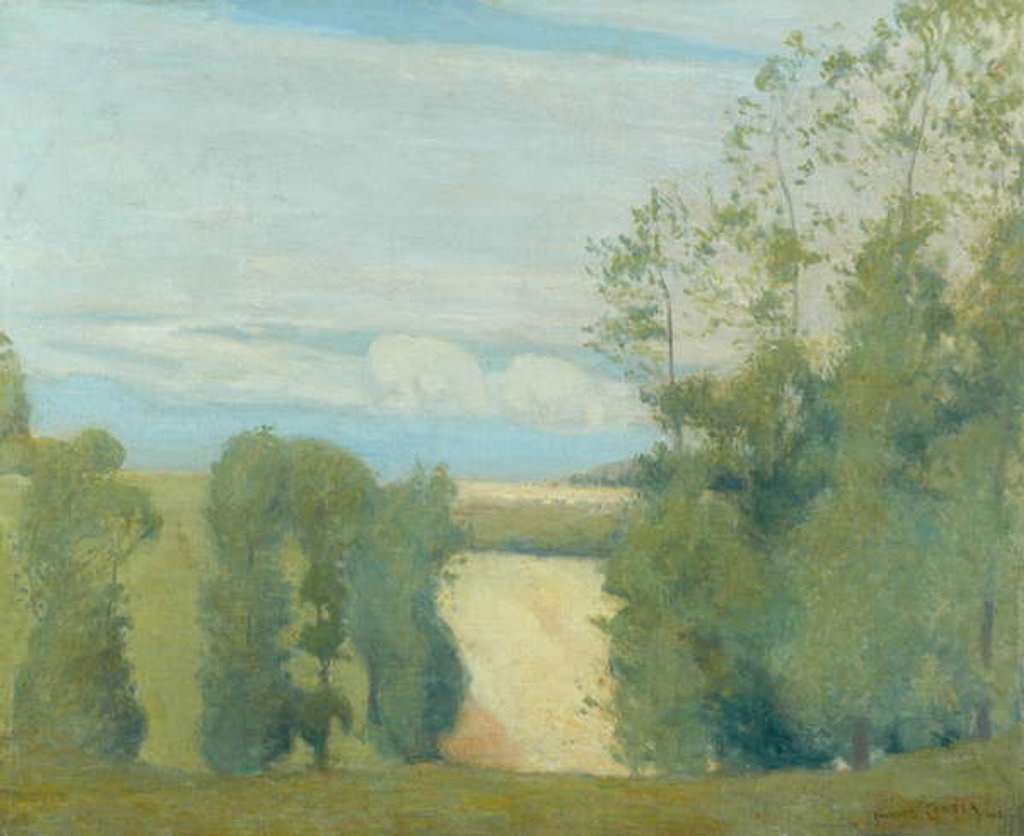 Detail of Landscape, 1894 by Charles Edward Conder
