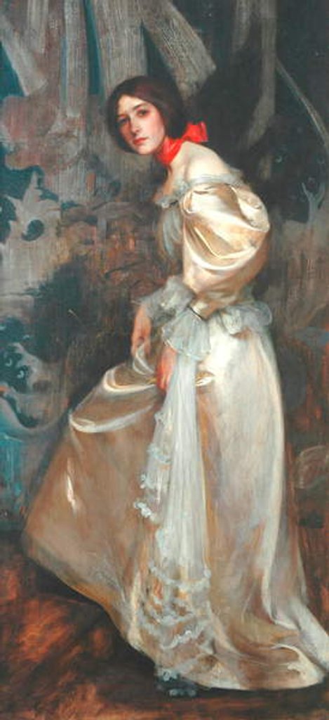 Detail of The Stairs, c.1899 by James Jebusa Shannon
