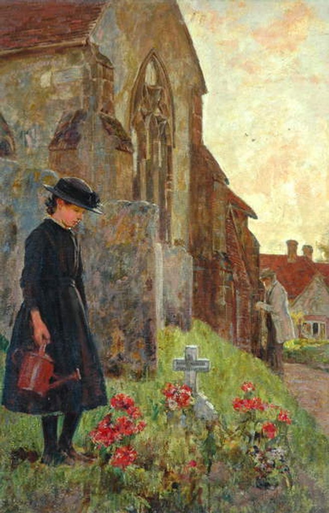 Detail of Remembrance, 1897 by James Charles