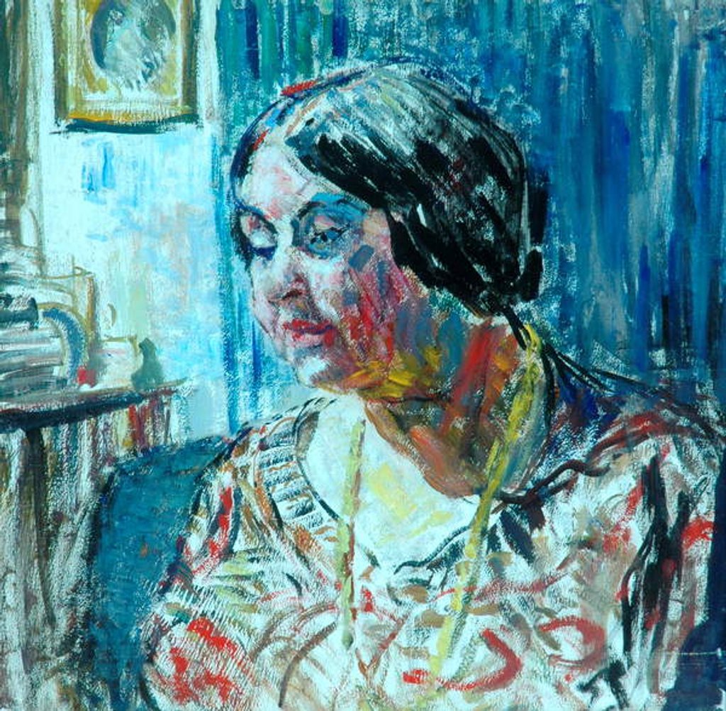 Detail of Study of Mrs M. Fisher Prout by Louise Pickard