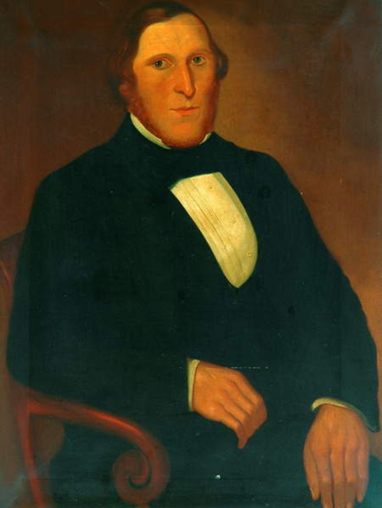 Detail of Thomas Crabtree, c.1860 by English School