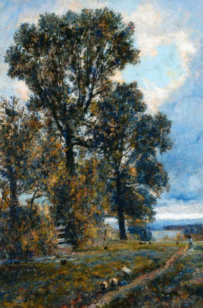 Detail of Heronsgate, 1905 by John William Buxton Knight