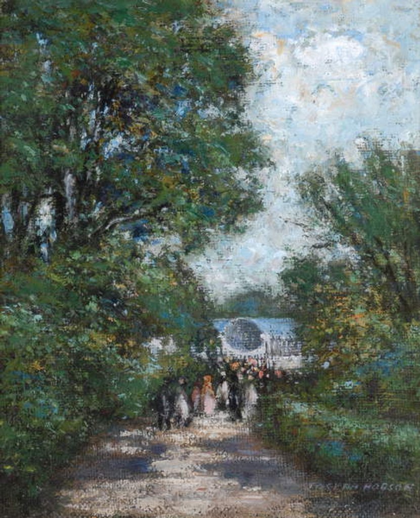 Detail of Lister Park, Exhibition, June, 1904 by Joseph Hobson