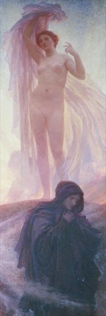 Detail of Dawn, 1897 by Frank Dicksee