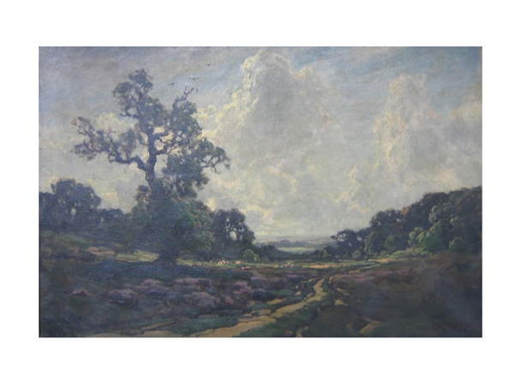 Detail of The road over the common by Jose Weiss