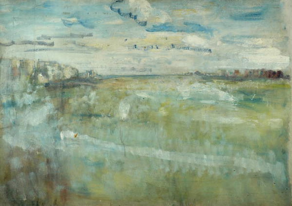 Detail of Landscape in America by Ambrose McEvoy