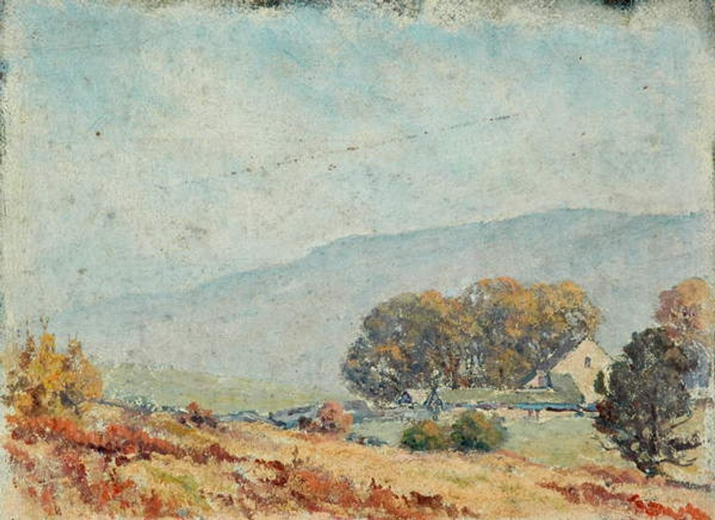 Detail of In the Lake District by Arnold Priestman