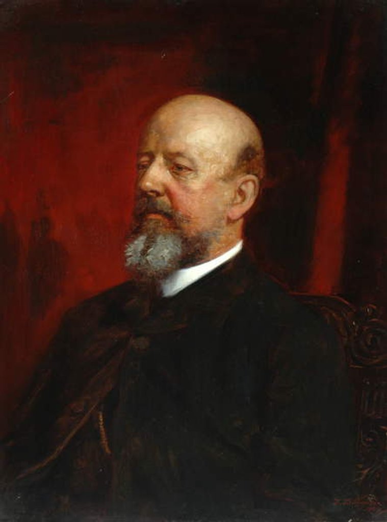 Detail of Reverend Henry A. Mitton, 1904 by J. Williamson