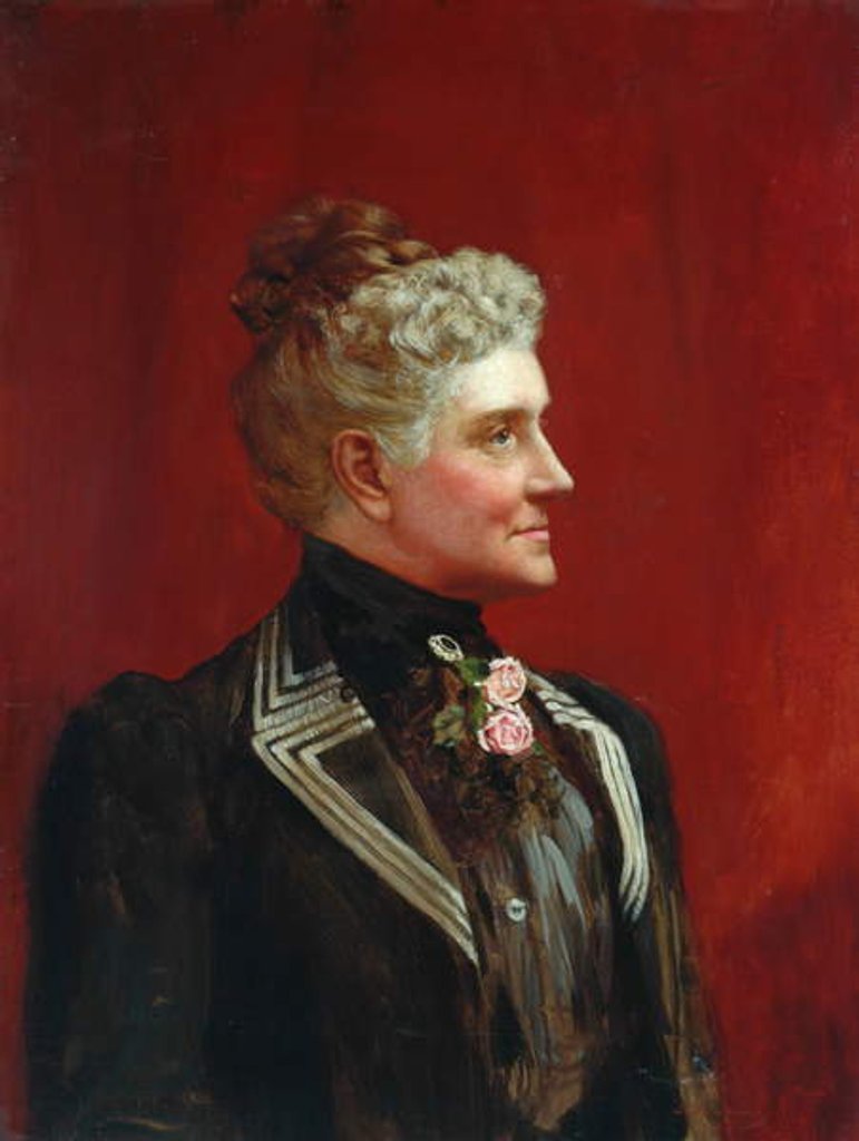 Detail of Annie Eliza Mitton, 19th century by J. Williamson