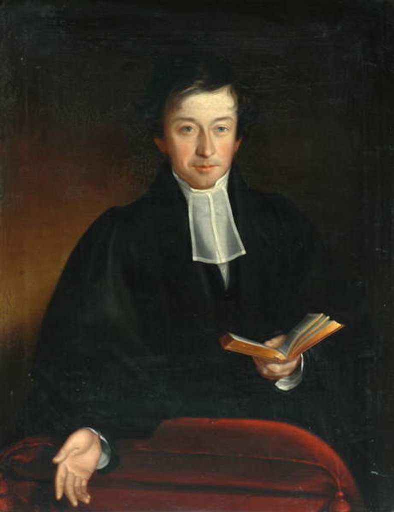 Detail of Reverend Canon Welbury Mitton, c.1830 by Unknown Artist
