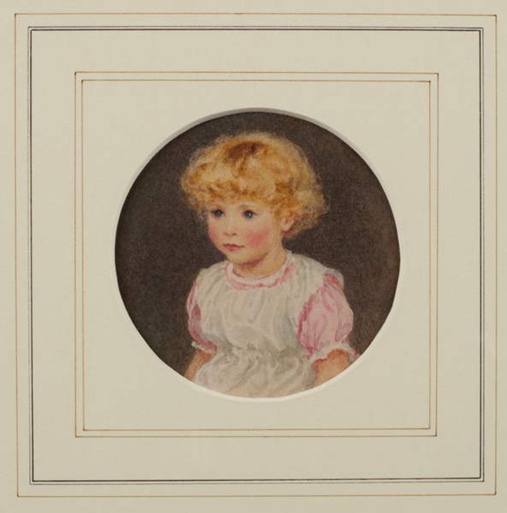 Detail of Henry Allingham, aged 3 by Helen Allingham