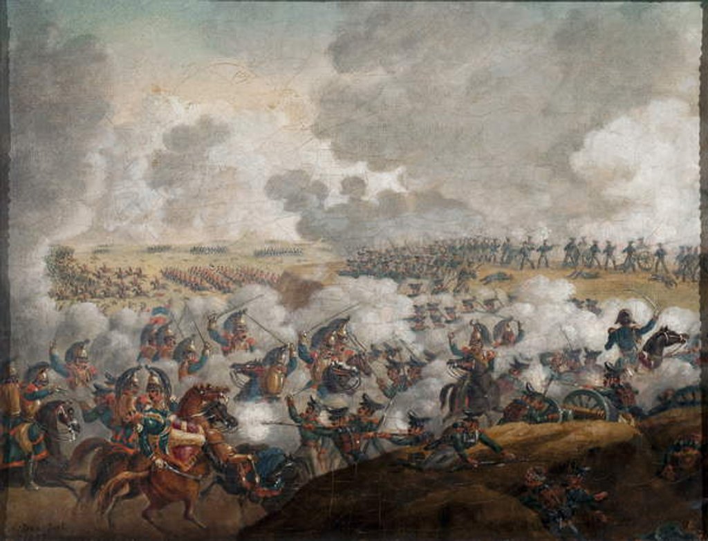 Detail of Battle of Moscow, 7th September 1812, 1835 by G. Beaufort