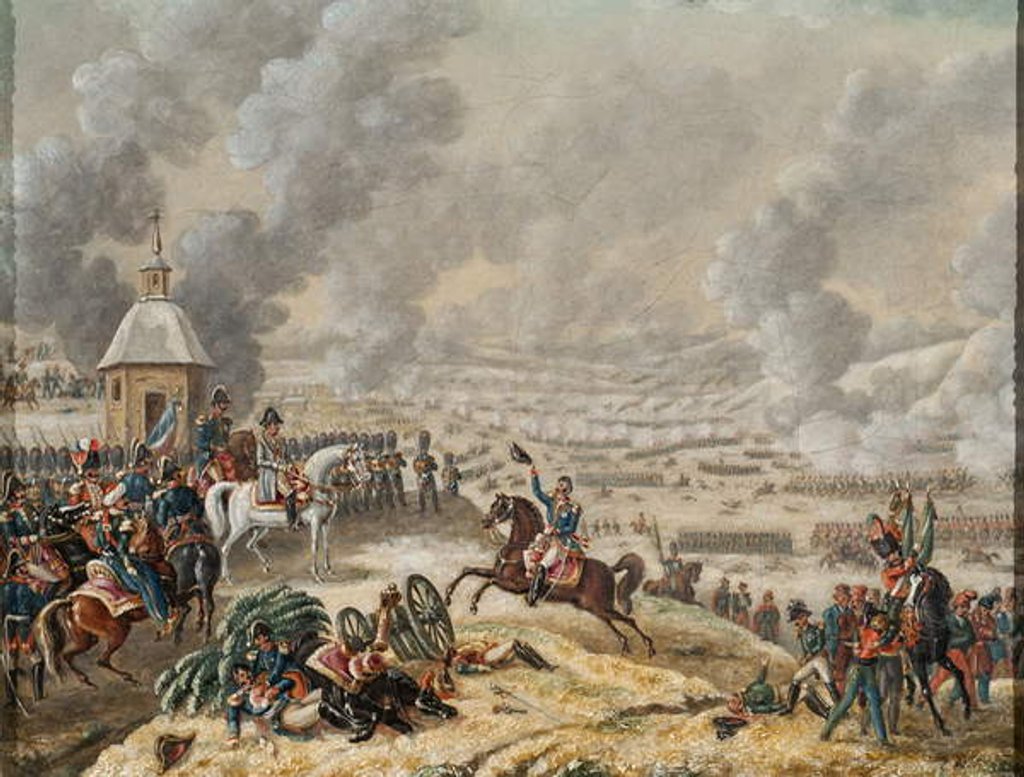 Detail of Battle of Smolensk, Russia 16th August 1812 by G. Beaufort