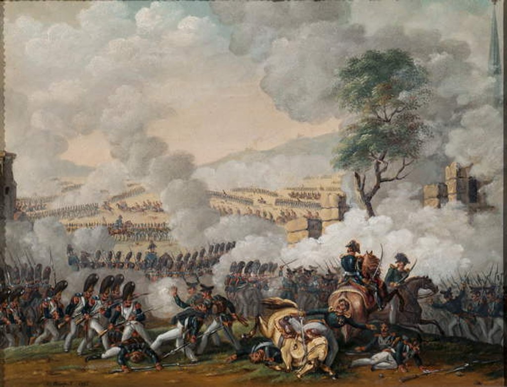 Detail of Battle of Lutzen, 2nd May 1813, 1835 by G. Beaufort