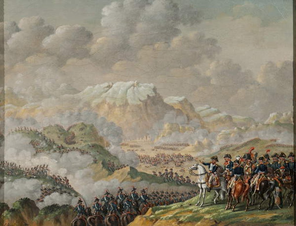 Detail of Battle of Rivoli, 13th January 1797, 1835 by G. Beaufort