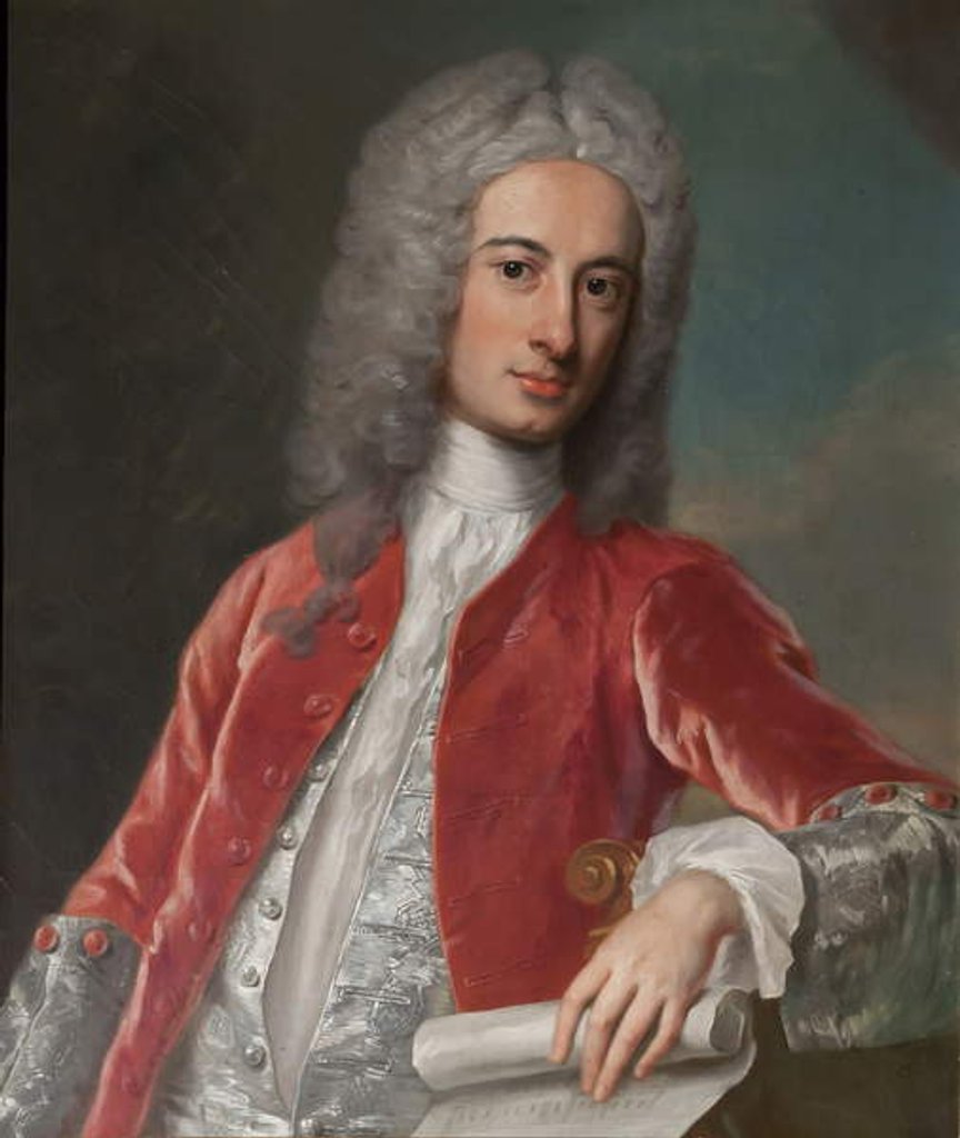 Detail of Smart Lethieullier, c.1730 by George Knapton