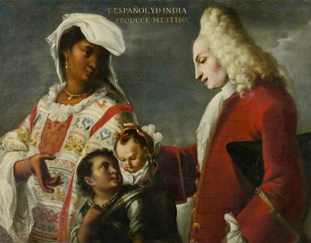 Detail of Parents with their Children, c.1715 by Juan Rodriguez Juarez
