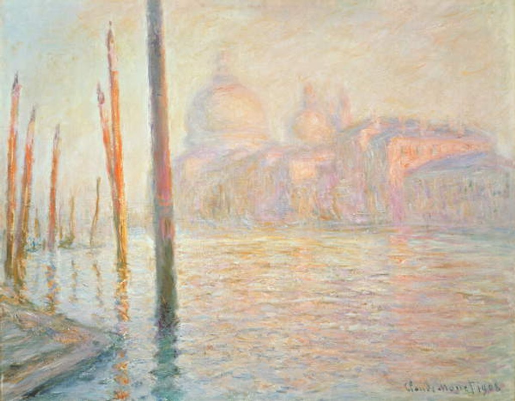 Detail of View of Venice, 1908 by Claude Monet