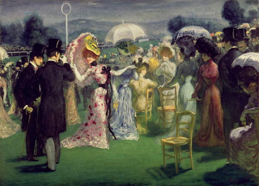 Detail of At the Races, c.1895 by Louis Anquetin
