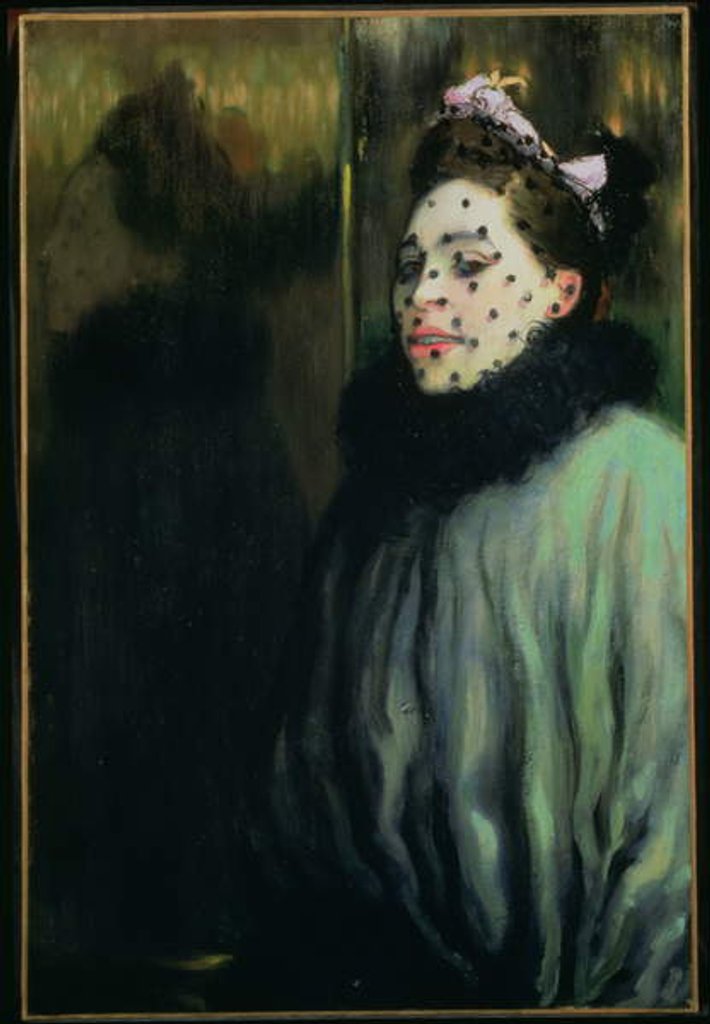 Detail of Woman in a Veil, 1891 by Louis Anquetin