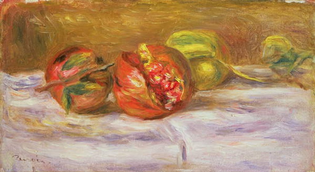 Detail of Two Pomegranates, c.1910 by Pierre Auguste Renoir