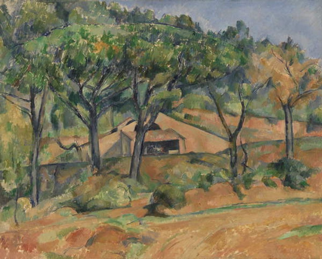 Detail of House in Provence, c.1890 by Paul Cezanne