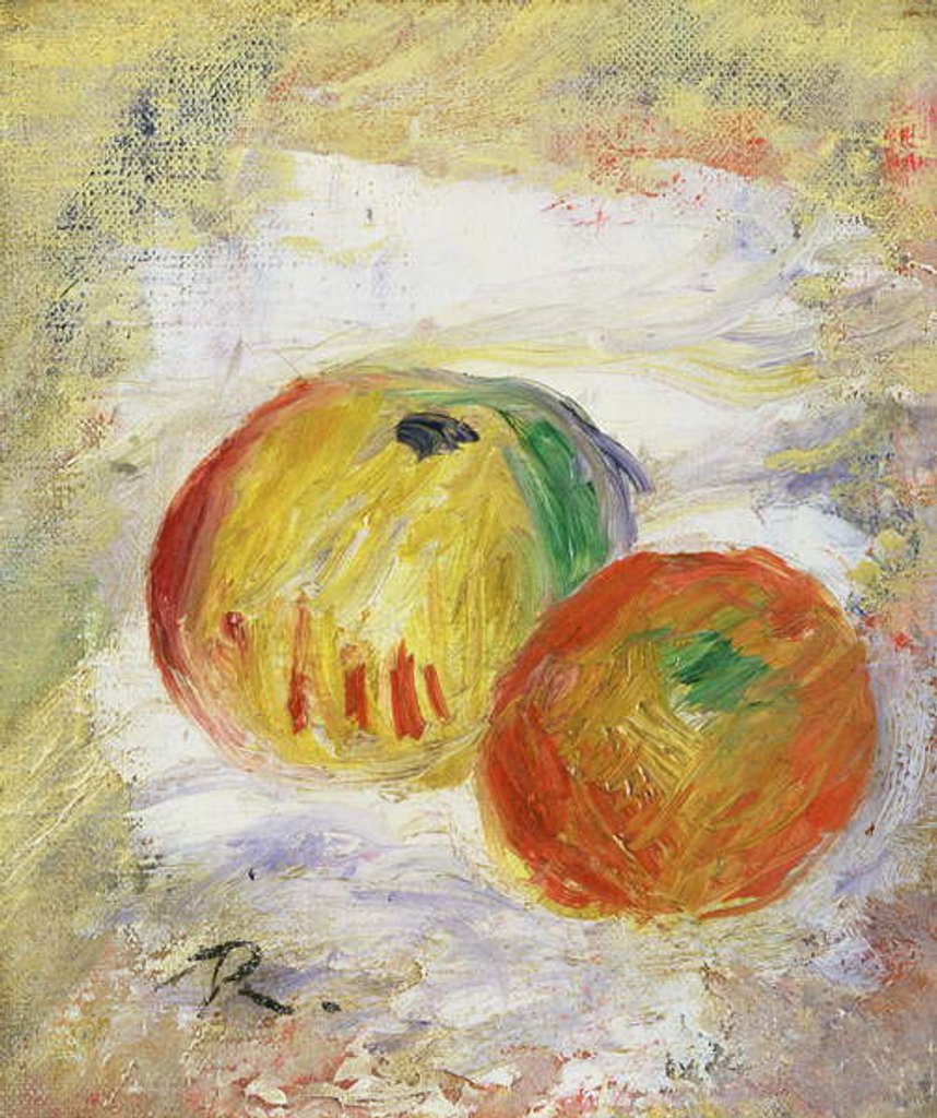 Detail of Two Apples, 1875 by Pierre Auguste Renoir