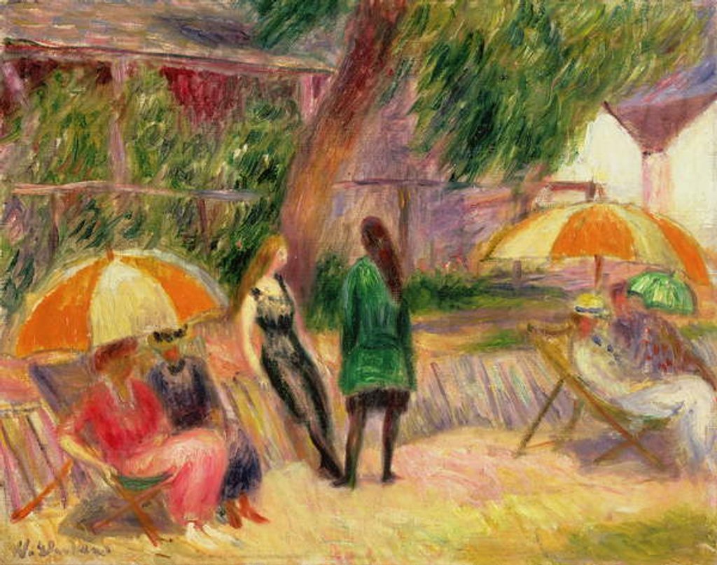 Detail of Beach with Figures, c.1915 by William James Glackens