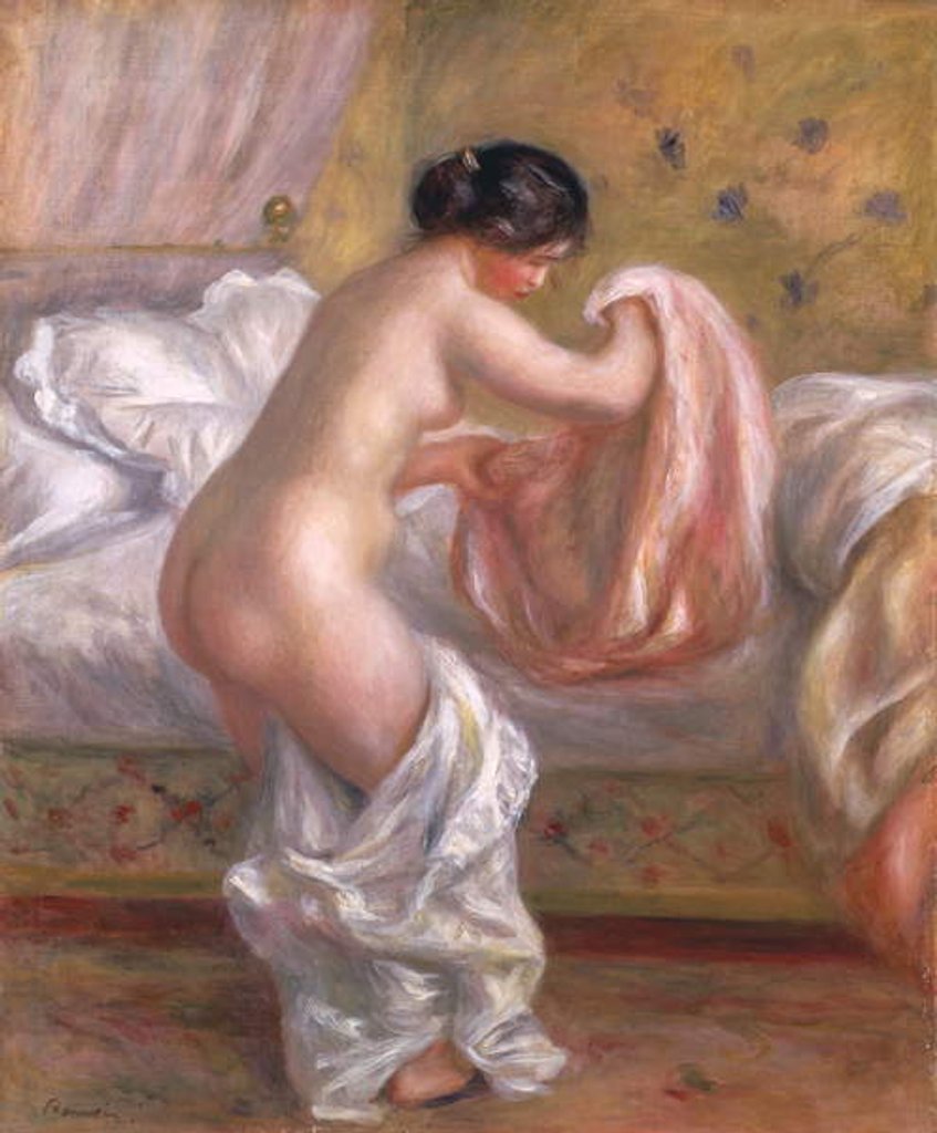 Detail of Gabrielle Arising, c.1909 by Pierre Auguste Renoir
