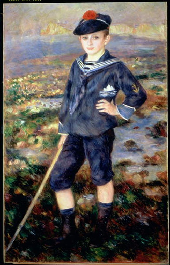 Detail of Sailor Boy, 1883 by Pierre Auguste Renoir