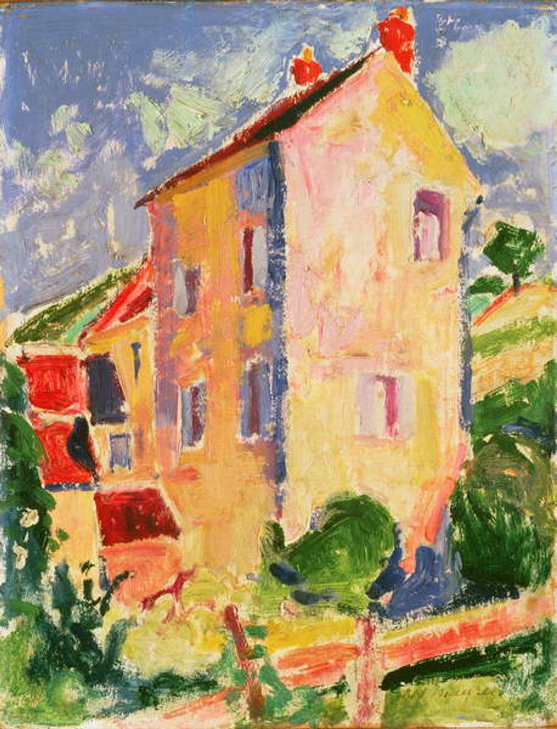 Detail of Small House by Alfred Henry Maurer