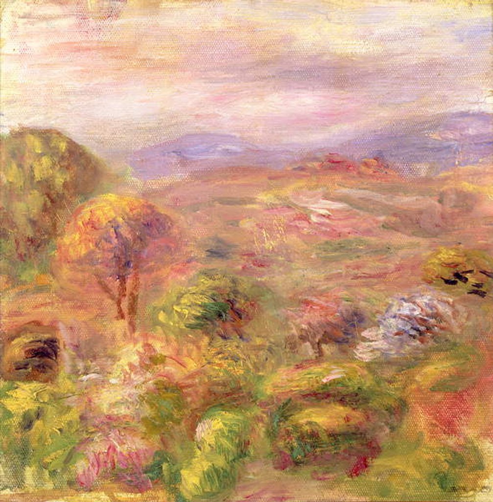 Detail of Landscape, 1915 by Pierre Auguste Renoir