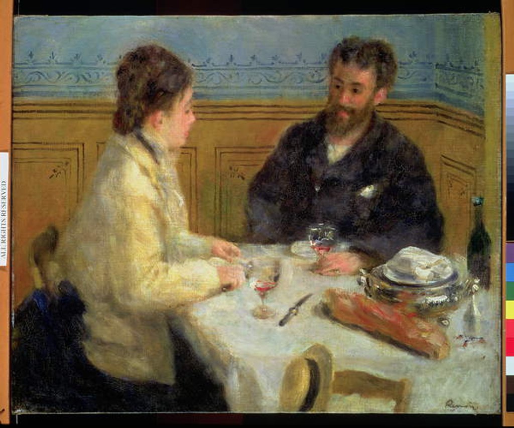 Detail of The Luncheon, c.1879 by Pierre Auguste Renoir