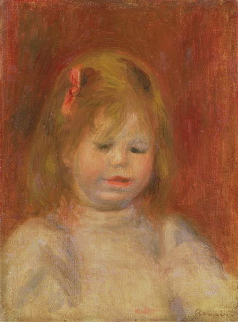 Detail of Coco, c.1903 by Pierre Auguste Renoir