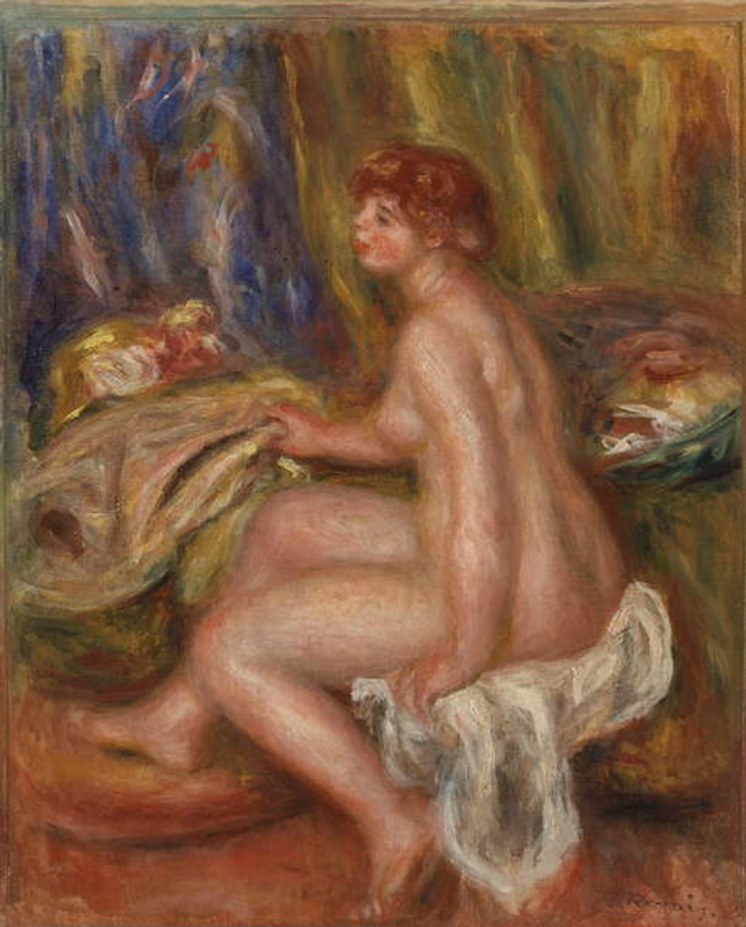 Detail of Seated Nude in Room, 1917 by Pierre Auguste Renoir