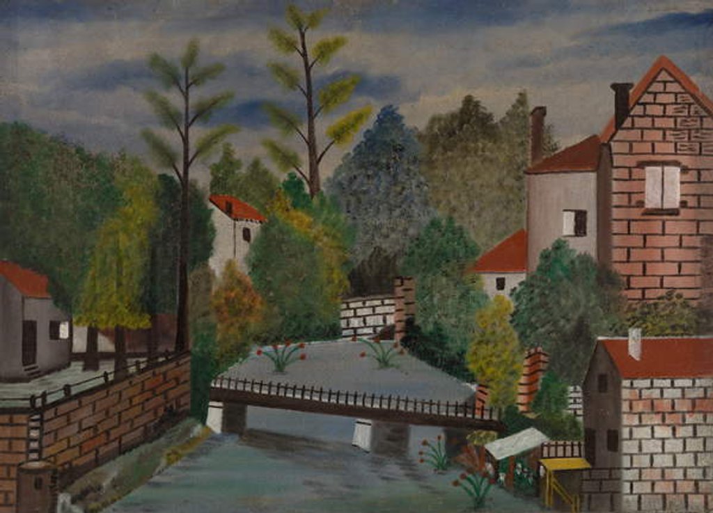 Detail of Landscape, c.1840 by French School