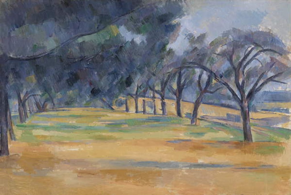 Detail of The Allee at Marines, 1898 by Paul Cezanne