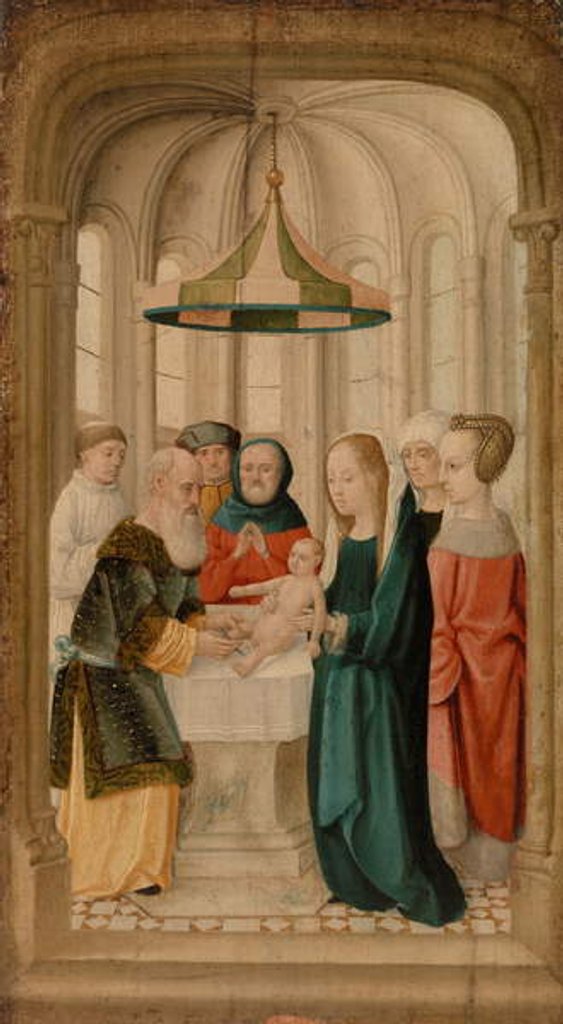 Detail of The Circumcision of Christ by French School
